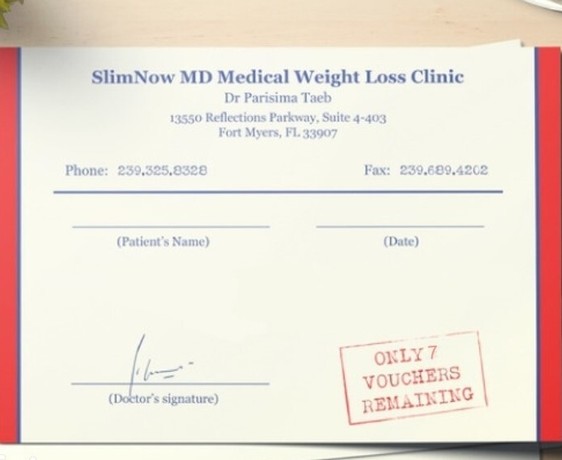 SlimNow MD Prescription Voucher
